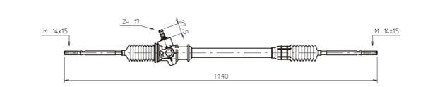 GENERAL RICAMBI Рулевой механизм FI4019